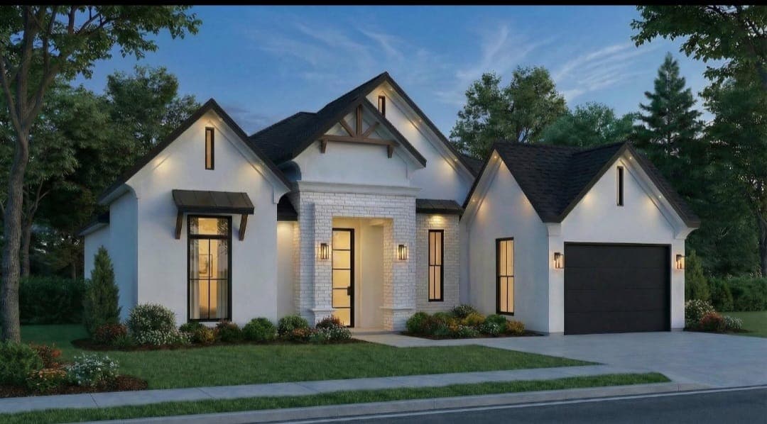 Architectural Farmhouse Exterior