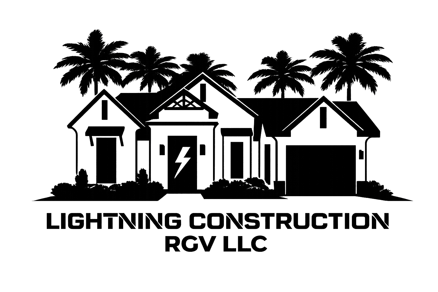 Lightning Construction RGV logo